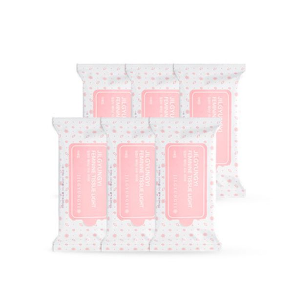 (Head office) Jilkyung Feminine Tissue 6-piece set Feminine hygiene product