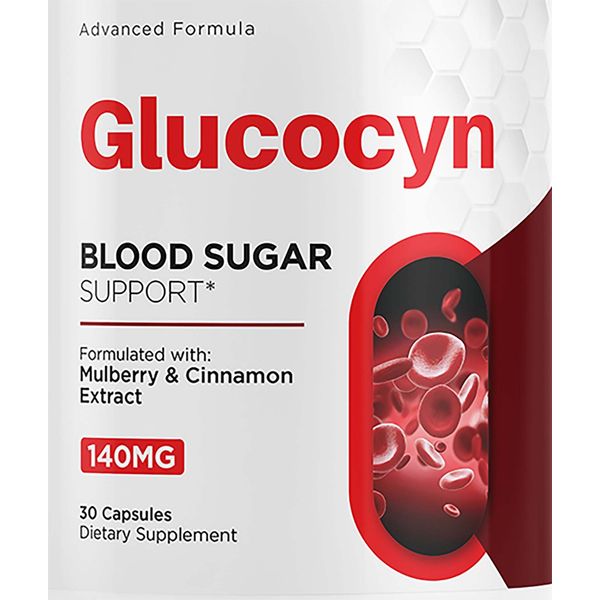Glucocyn Blood Health Support Supplement Advanced Formula 30 Capsules