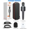 Micrófono de karaoke Bluetooth, micrófono inalámbrico recargable, fácil de usar