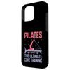 Hülle für iPhone 16 Pro Pilates das ultimative Core-Training, Workout-Übung