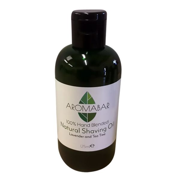 Natural Shaving Oil with Lavender & Tea Tree 125ml