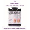 Lobe Wonder - The ORIGINAL Ear Lobe Support Patch for Pierced Ears - Eliminates the Look of Torn or Stretched Piercings - Protects Healthy Ear Lobes from Tearing - 300 Patches - Clear & Latex-Free