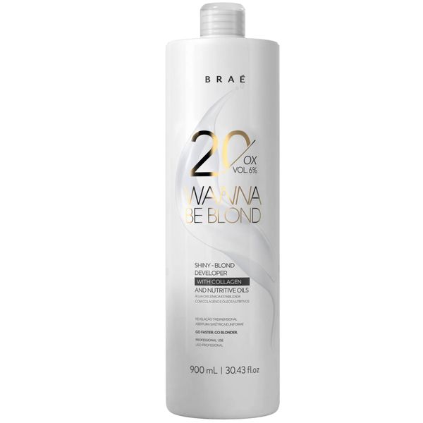 Brae Wanna Be Blond Developer 20/Ox Vol. 6% - 900ml