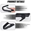 Befun Universal Tool Belt Hook, Plastic, Tool Belt Accessory, Tool Hook, Black