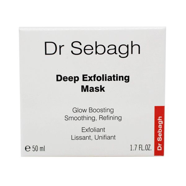 Dr Sebagh Deep Exfoliating Mask | Luxury Hydrating Face Mask | Gentle Exfoliation for Smooth and Radiant Skin | Anti-Aging, Anti-Stress | Clears and Evens Skin Tone - 50ml