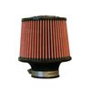 Injen X-1012-BR for High Performance Air Filter - 2.50 Black Filter 6 Base / 5 T