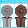 Reusable Filter Cup for Cuisinart, Gray (Upgraded Version - 2 PACK Brown)
