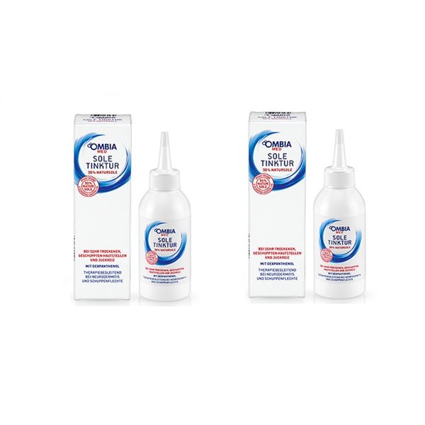 OMBIA MED SOLE Tincture 30% Natural Brine with Dexpanthenol 100 ml Pack of 2