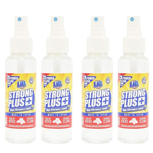 O.GEE.BRIGHTNESS Sneaker Cleaner Spray Type STRONG PLUS "HIGH EFFICLENCY LIQUID" - clear