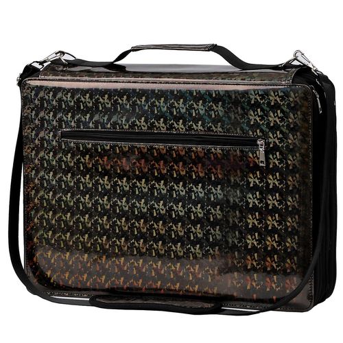 Lbxgap Marker Pen Organizer Case 300 Slots Large Capacity with Handy Wrap Portable Multilayer Holder for Prismacolor Watercolor Pencils & Gel Pen Markers(Black)