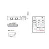 2-Outlet Recessed Furniture Maker / Square (Brown)