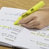 SHARPIE Tank Style Highlighters, Chisel Tip, Fluorescent Yellow, 4 Count