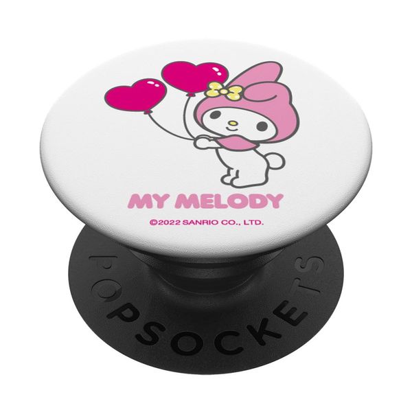 Heart Shaped Balloons - My Melody PopSockets with Interchangeable PopGrip