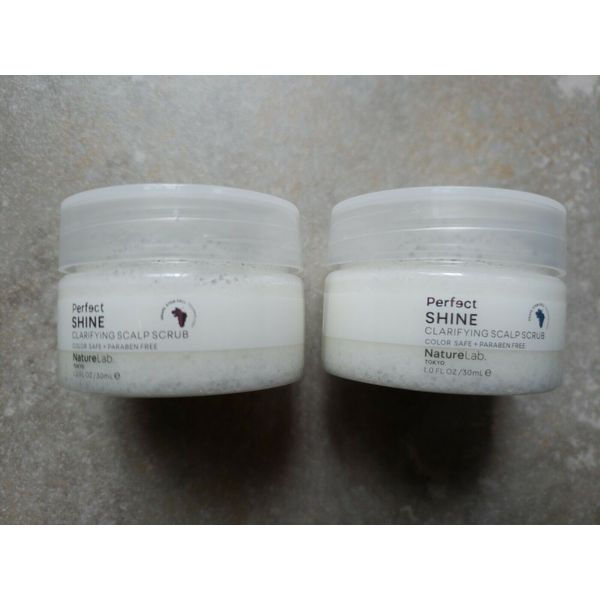 2x NatureLab Perfect Shine Clarifying Scalp Scrub 1.0 fl. oz ea