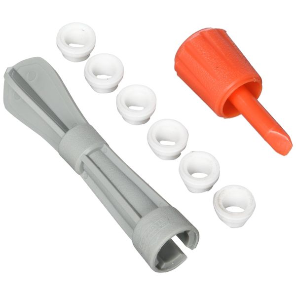 Ginsey Home Solutions One Toilet Seat Tightening Kit, 1, Gray