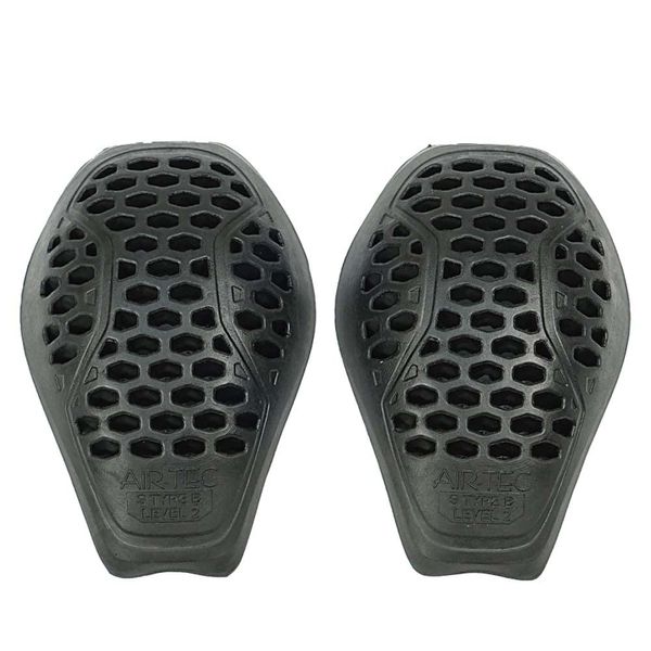 ROUGH & ROAD CE-LEVEL2 Airtech Shoulder Pad for Motorcycles BLACK RR10106