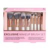 Brushworks Exclusive Makeup Brush Set, Pink, One Size