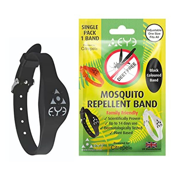 THEYE Mosquito Repellent Bracelet for Adults & Kids DEET Free Natural Insect Repellent Band, up to 2 Weeks Insect Repellent Protection - Adjustable