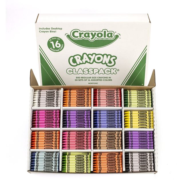 24 Count Box Of Crayons Art Crayons For Graffiti Assorted Colors