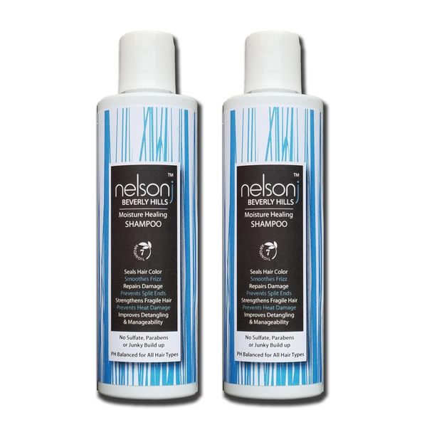 Nelson j Beverly Hills The Moisture Healing Shampoo - Twin Pack