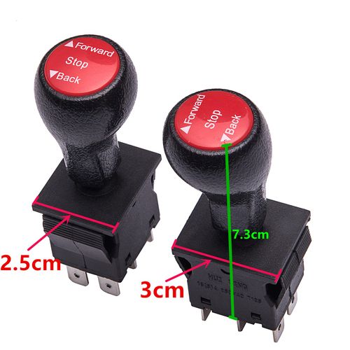 Children Electric Car Putter Switch, Forward Stop Back Joystick for Kid's Car,English Lnstructions Power Switch, Rc Car Switch