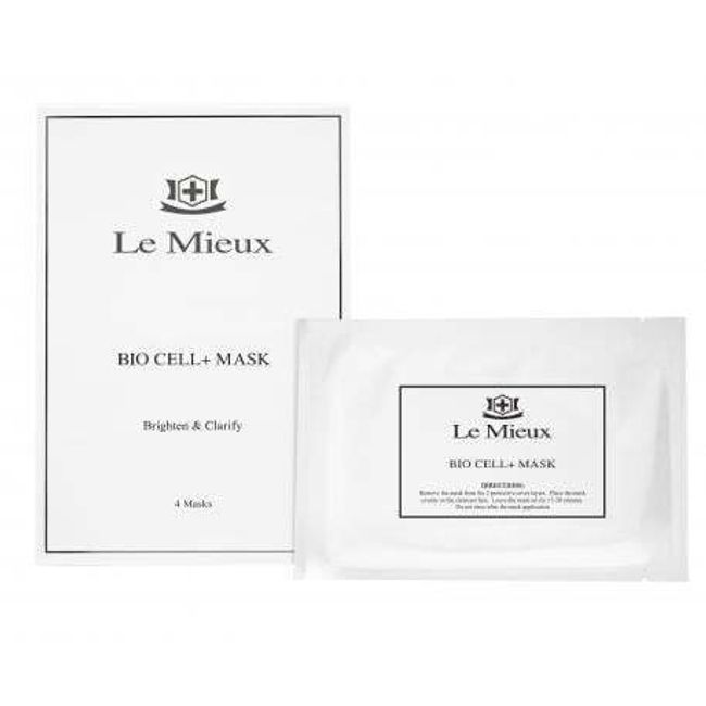 Le Mieux Bio Cell + Mask 4 Masks NEW FAST SHIP