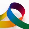 Rainbow Ribbon 38mm Grosgrain x 10 Metres