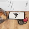 'Hummingbird in Flight' Pet Feeding Mat (PM00028125)