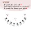 Bottom Lashes Bottom Eyelashes False Lower Lashes Fake Bottom Eyelashes 7 Pairs Bottom-3