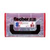 Fischer 536162 DUOPOWER Wallplug with Screws, Red/Grey/Metal