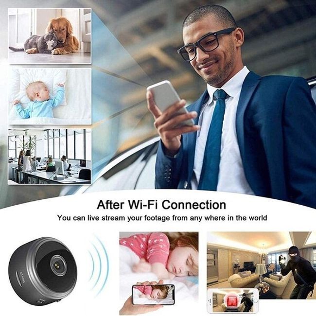 Mini Camera Wireless Night Security Protection A9 Camcorders Video