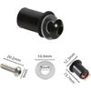 10 Pcs Screen Bolt Wellnut Windshield Screws with Hex Key for Cowl Screen Fixing Cowl/Screen (Gold)