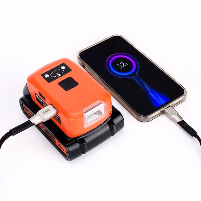 Black & Decker SMARTECH Battery Pack has Bluetooth and Built-in