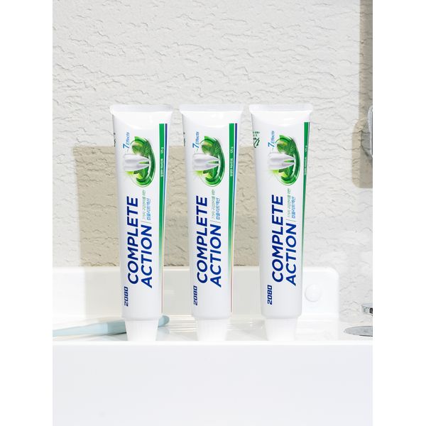 2080 Complete Action Toothpaste Herb Mint Flavor 125gX3