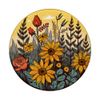Sunflowers Floral PopSockets Standard PopGrip