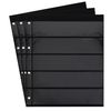 10 Prophila double-sided stocksheets, 5-way division, 5 pockets