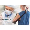 Nexxbar Self Leverage Deep Tissue Foam Roller Trigger Point Relief Massage Tool