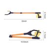 32" Extended Grabber Pick Up Tool Garbage Reaching Stick Trash Picker Folding US