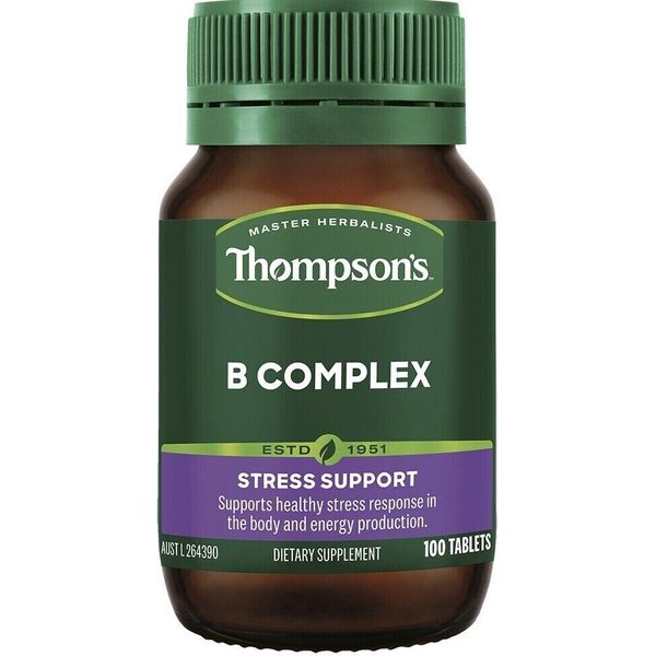 NEW Thompson's B Complex 100 Tablets Thompsons