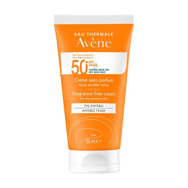 Avene Sonnencreme SPF 50+ ohne Duftstoffe, 50 ml