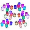 New Multicolor Flickering 36 Flicker Light Flameless LED Tealight Votive Tea ...