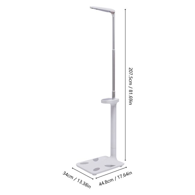 Intelligent Voice Digital Scale With Height Measurement , 300kg Medical  Office Scale