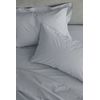 Catherine Lansfield Easy Iron Percale Oxford Pillowcase Pair Grey