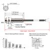 Heschen M8 Inductive Proximity Sensor Switch PR08-1.5DC Cylindrical Detector 1.5mm DC12-24V 2-Wire NC (Normally Closed) CE