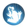 Yoshio Reflective Key Chain Frog Yellow HF-38