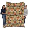 Pure Country Weavers William Morris Acanthus Spectrum Blanket - Arts & Crafts - Gift Tapestry Throw Woven from Cotton - Made in The USA (72x54)