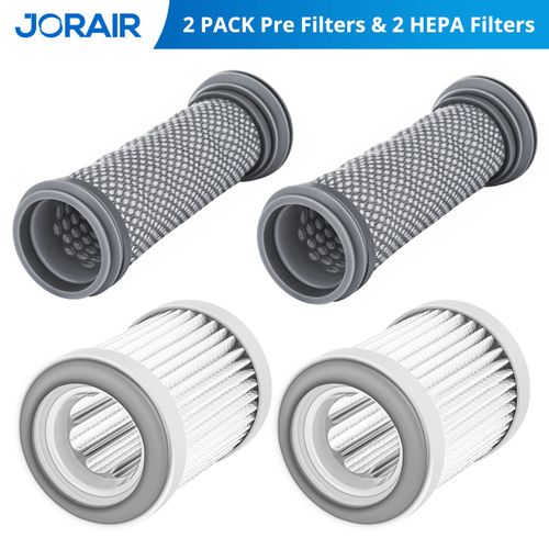 Replacement Filter kit Compatible with Tineco A10/A11 Hero, A10/A11 Master PURE ONE S11, PWRHERO11 Snap Cordless Vacuum Cleaner, 2 Pack Pre Filters & 2 HEPA Filter