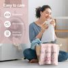 SECOGM Gran Gifts, Soft Flannel Blanket 50" x 60" (Pink)
