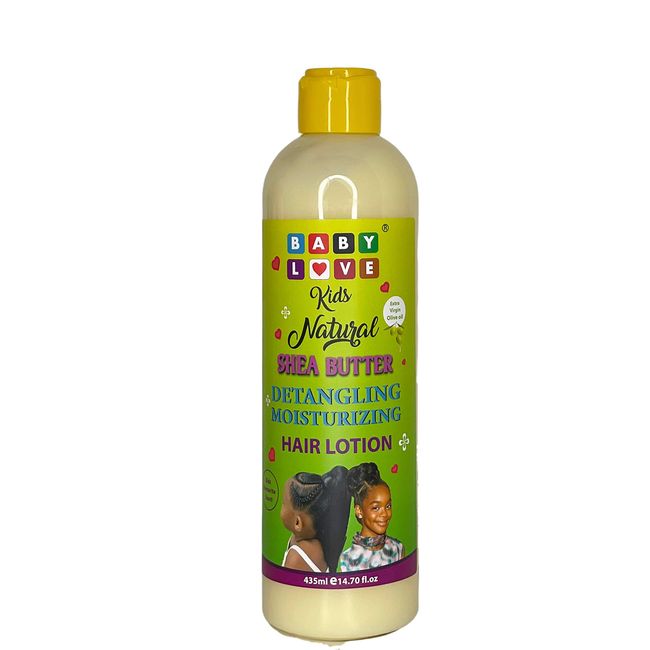 BABY LOVE KIDS NATURAL SHEA BUTTER DETANGLING MOISTURIZING LOTION 435ML