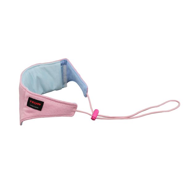 Teijin Refreshing Cool Neck Cooler (Includes 2 Cool Gels), High Absorbency Fiber Bell Oasis + Multi-functional Material Nano Front, Pink, Made in Japan